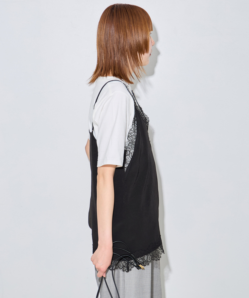 【JOURNAL STANDARD L’ESSAGE】リバーレースキャミ journal standard L'essage（ジャーナルスタンダード レサージュ