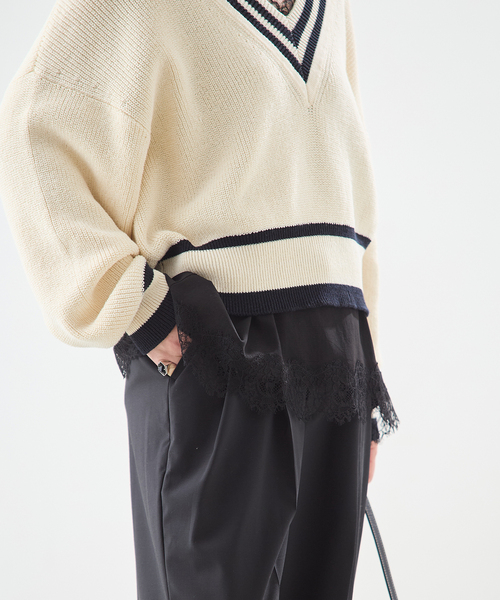 【JOURNAL STANDARD L’ESSAGE】リバーレースキャミ journal standard L'essage（ジャーナルスタンダード レサージュ
