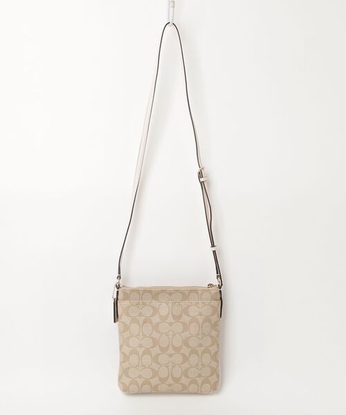 COACH ショルダーバッグ ベージュ COACH（コーチ） ショルダーバッグ - ベージュ レディース : ZOZOTOWN