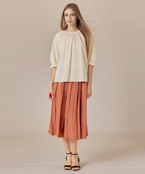 「MACKINTOSH LONDON」 フレアスカート 38 ベージュ系その他5 レディースの画像
