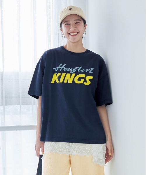 Right-on（ライトオン） tシャツ 半袖 HONEYSUCKLE ROSE