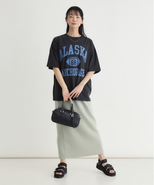 Right-on（ライトオン） tシャツ 半袖 HONEYSUCKLE ROSE