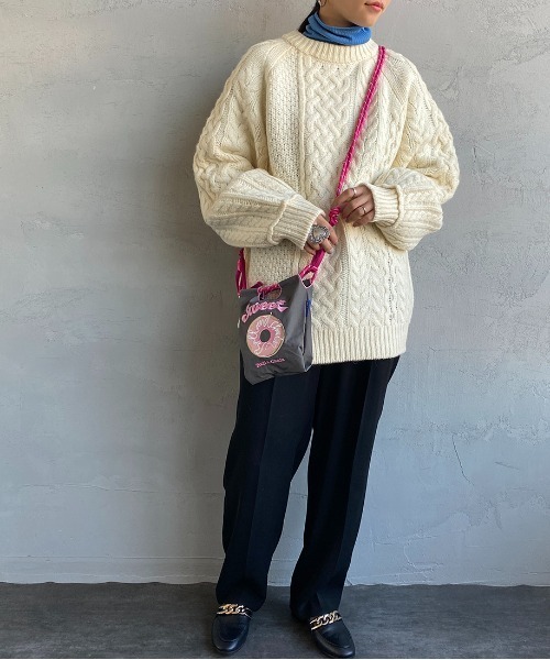 「Ball&Chain」 ショルダーバッグ S チャコール レディース_画像8