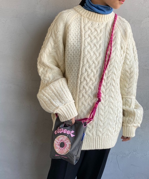 「Ball&Chain」 ショルダーバッグ S チャコール レディース_画像9