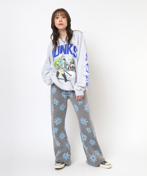 「RNA」 スウェットカットソー MEDIUM アッシュグレー レディース_画像9