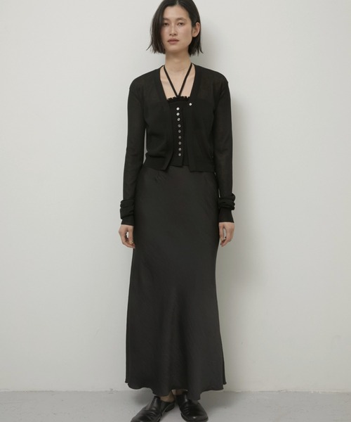 la peau de gem（ラポドゥジェム） カーディガン 「LA PEAU DE GEM