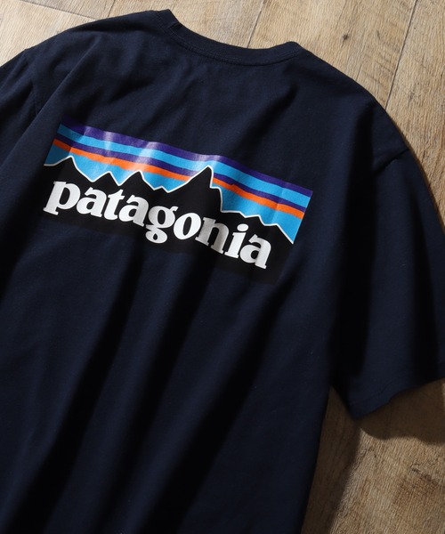 patagonia（パタゴニア） 半袖Tシャツ S ホワイト メンズ : ZOZOTOWN