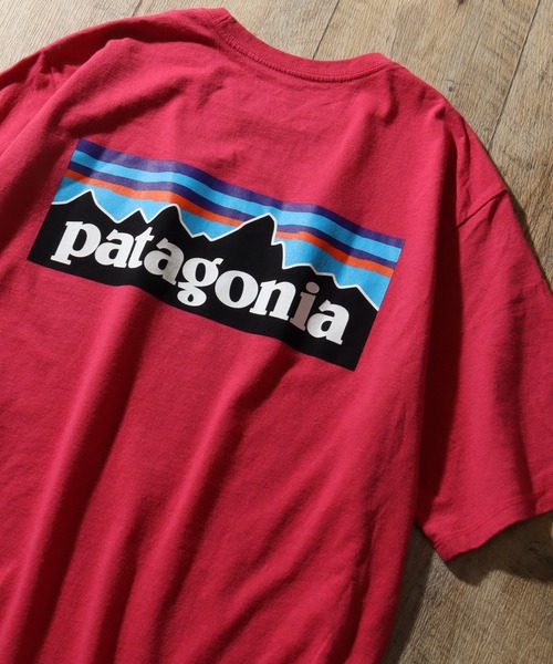 patagonia（パタゴニア） 半袖Tシャツ S ホワイト メンズ : ZOZOTOWN