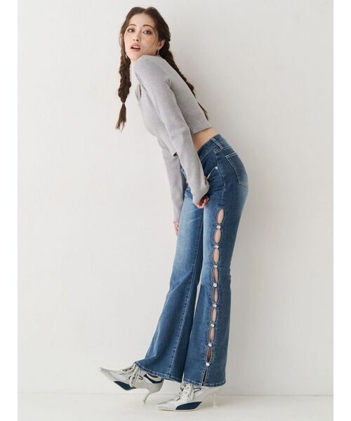 EVRIS（エヴリス） ジーンズ デニム デニムパンツ 「再入荷！」サイド