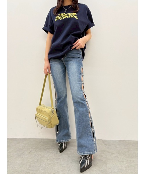 EVRIS（エヴリス） ジーンズ デニム デニムパンツ 「再入荷！」サイド