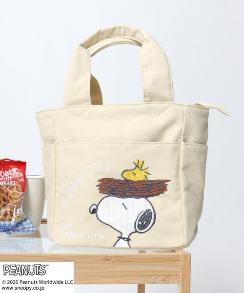 PEANUTS トートバッグ ミニ PEANUTS SNOOPY（ピーナッツ スヌーピー