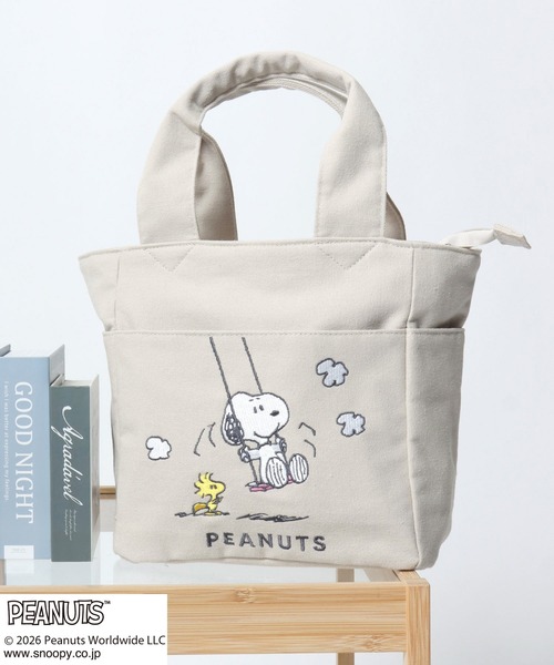PEANUTS トートバッグ ミニ PEANUTS SNOOPY（ピーナッツ スヌーピー