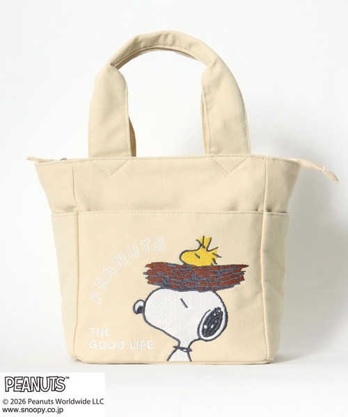PEANUTS トートバッグ ミニ PEANUTS SNOOPY（ピーナッツ スヌーピー