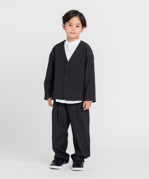COMME CA ISM ブラック スーツ・160cm COMME CA ISM（コムサイズム） 「KIDS」セットアップ 160cm ブラック