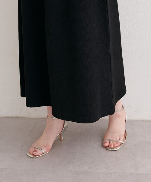 natural couture ワンピース リボン付きノースリワンピース : ZOZOTOWN