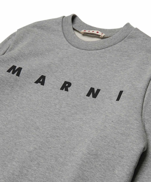 MARNI マルニ キッズ レディース ロゴ スウェット トレーナー MARNI（マルニ） トレーナー 入学式 Kids ＆ Junior ロゴスウェット
