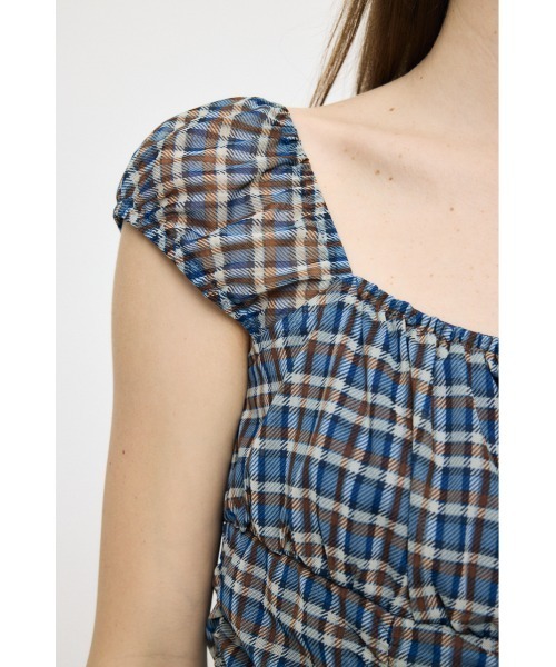 MOUSSY（マウジー） ワンピース ASYMMETRY GATHER ミニドレス
