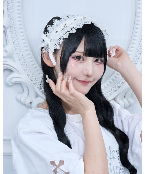 mine by LAFARY クロスレースヘッドドレス : ZOZOTOWN Yahoo!店 - 通販