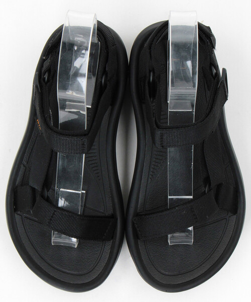 Teva（テバ） フラットサンダル 8 ブラック レディース : ZOZOTOWN