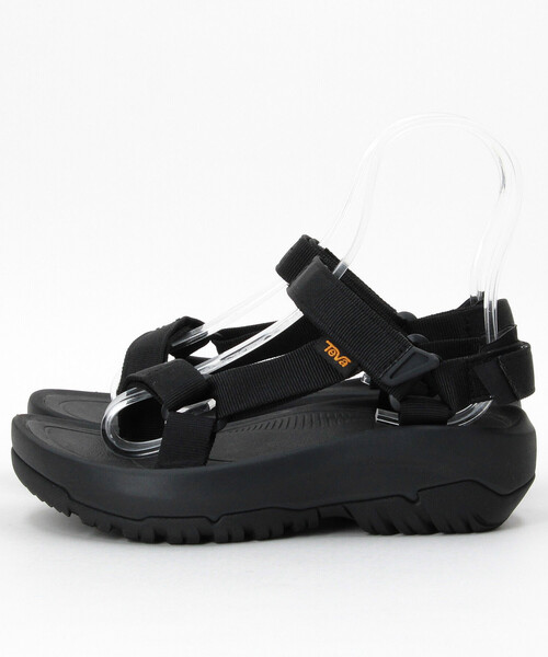 Teva（テバ） フラットサンダル 8 ブラック レディース : ZOZOTOWN