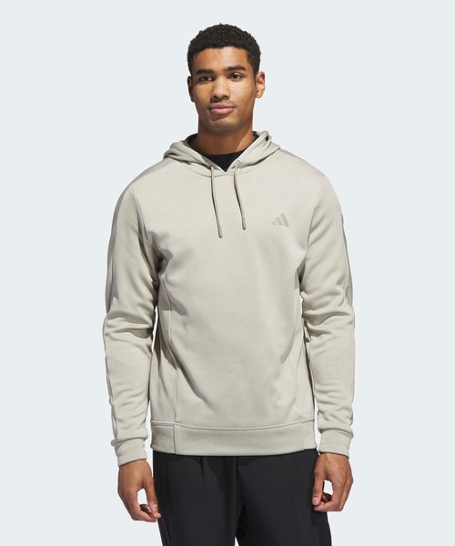  ベージュ/ブラウン パーカー adidas メンズパーカー（色：ベージュ系）｜トップス｜ファッション