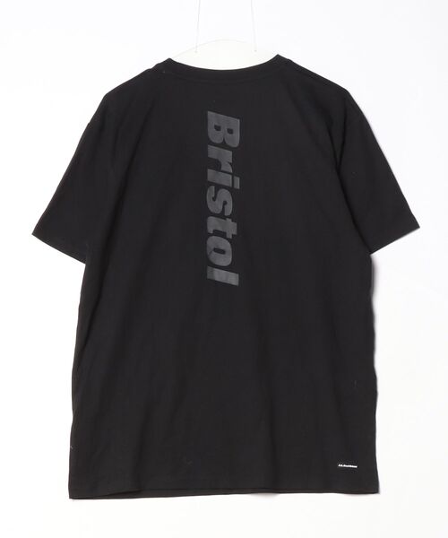 「F.C.R.B.」 ワンポイント半袖Tシャツ L ブラック メンズ_画像2