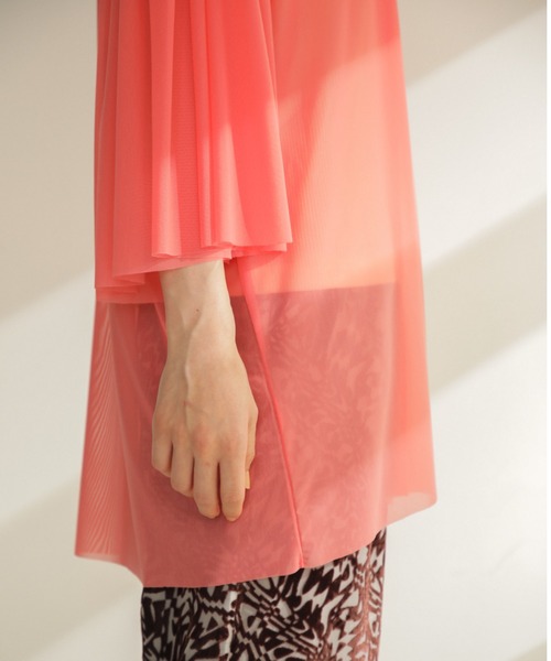 「CREOLME」 7分袖カットソー ONE SIZE ピンク レディース_画像7