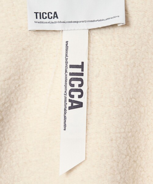TICCA（ティッカ） パーカー 「別注」「TICCA for conte」ジップ