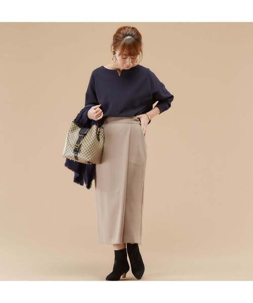 Liesse スカート 巻き風タイトスカート : ZOZOTOWN Yahoo!店 - 通販  