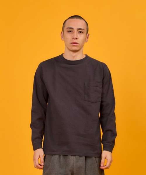Goodwear（グッドウェア） tシャツ 「MADE IN USA」L/S POCKET TEE