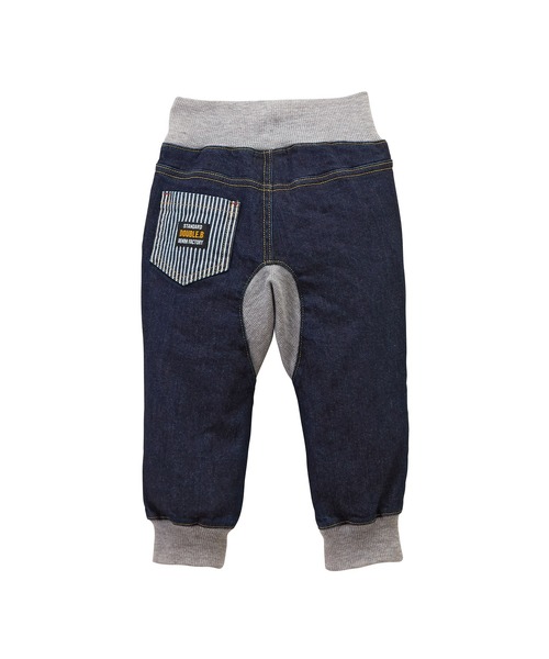 【新品未使用】デニム ジーンズストレッチダブルBタグ付き110＆スウェット wb パンツ ストレッチデニムパンツ キッズ 子供服 男の子