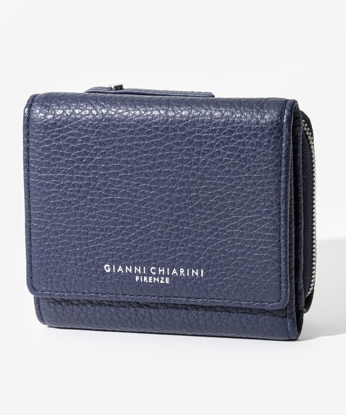 ジャンニ キアリーニ GIANNI CHIARINI 財布 三つ折り 手のひらサイズ ミニウォレット L字ファスナー 小銭入れ 三つ折り財布 5065 GRN 【06_amz】 GIANNI CHIARINI - ジャンニ キアリーニ GIANNI CHIARINI 財布 三