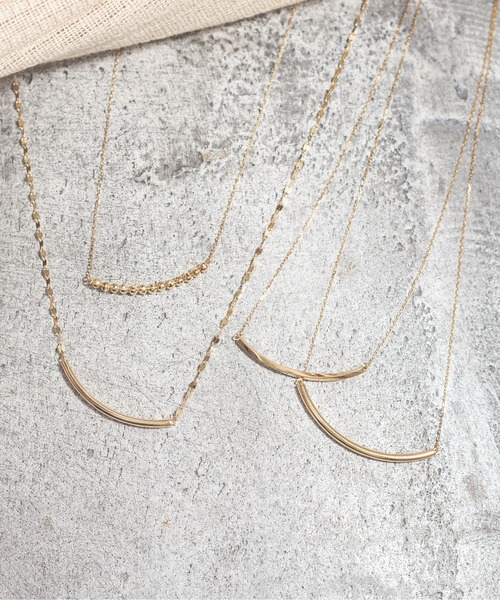 Jewel closet by L&Co. ネックレス K18 ネックレス レディース メンズ