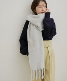 Donato Vinci Italy】LIMITED WOOL PREMIUMマフラー/ブラック