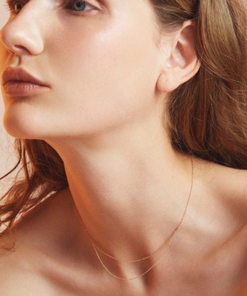 ネックレス 「les bon bon」scallop necklace スカラップネックレス BOB61 レディースの画像