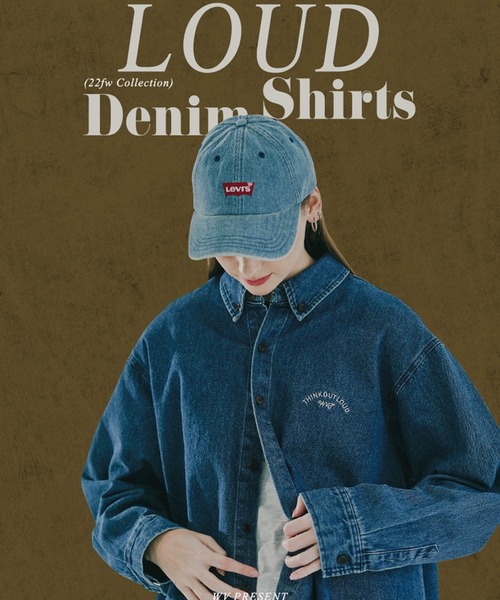 WV PROJECT シャツ 「WV PROJECT」Loud Denim Shirts / MJLS7611