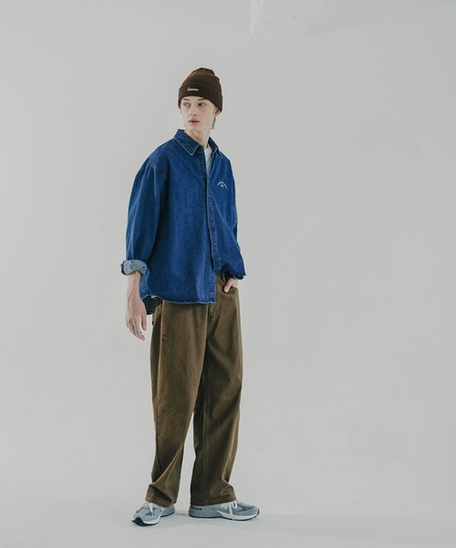 WV PROJECTのLoud Denim Shirts 全2色 WV PROJECT シャツ 「WV PROJECT」Loud Denim Shirts / MJLS7611