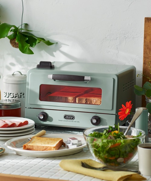 Toffy オーブントースター　完全未使用品 Toffy/トフィー】オーブントースターミニ（キッチン家電