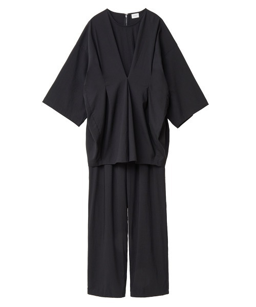 manof マノフ　セットアップ　黒 MANOF（マノフ） セットアップ RELAX CASUAL SET UP レディース