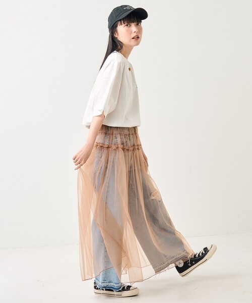 アルページュストーリー　2WAYチュールキャミ　※キャミのみの出品です FREAK'S STORE ワンピース 2way チュール キャミワンピース