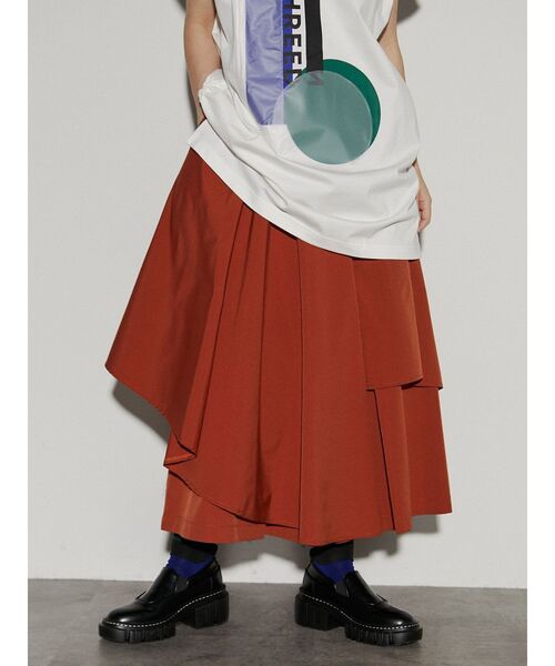 UN3D. パンツ ASYMME LAYERED PT / アシメレイヤードパンツ
