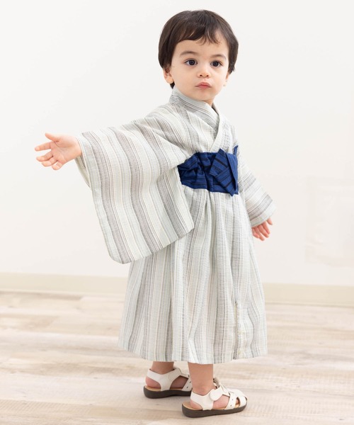 SweetMommy（スウィートマミー） 浴衣 ストライプ柄 男の子 ベビー