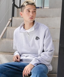 パーカー WEGO/ヘビーウエイトハーフZIPワンポイントプルオーバー メンズ レディース｜ZOZOTOWN Yahoo!店