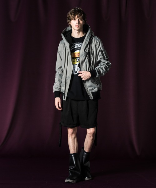 glamb（グラム） スラックス Taped Short Slacks / テープドショート