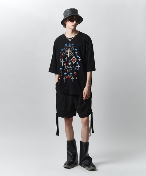 glamb（グラム） スラックス Taped Short Slacks / テープドショート