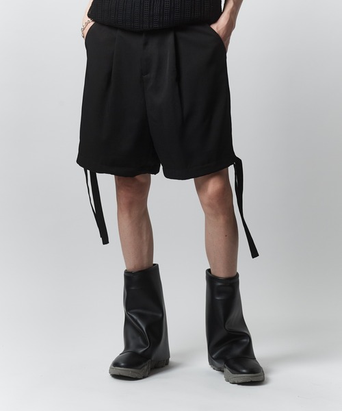 glamb（グラム） スラックス Taped Short Slacks / テープドショート