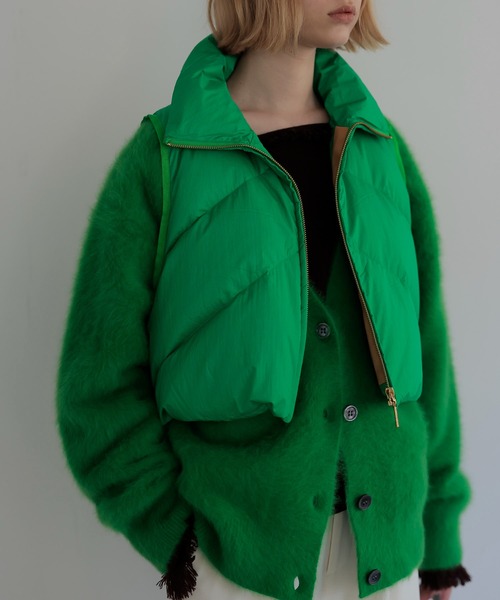 深緑のロングダウンベスト 楽天市場】ダウンベスト レディース ロング 通販 ロングダウンベスト