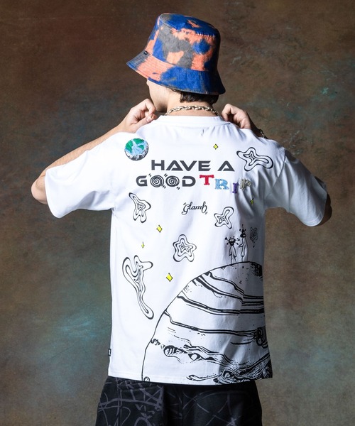glamb（グラム） tシャツ Good Trip T-Shirt / グッドトリップTシャツ