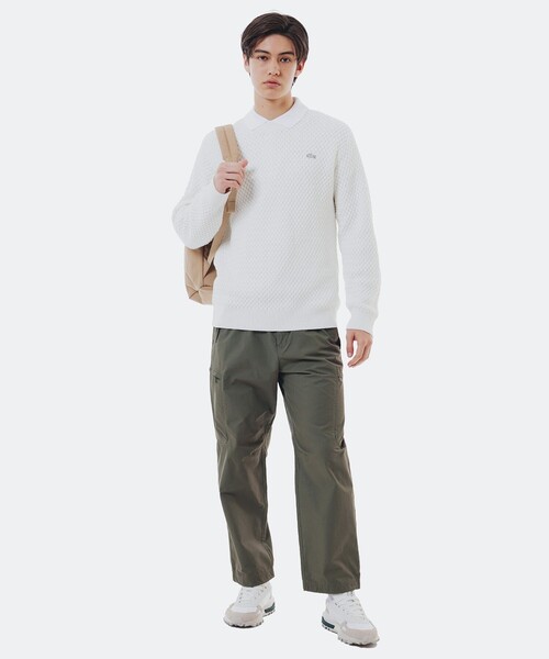 LACOSTE（ラコステ） セーター ニット ローゲージ バスケット編み