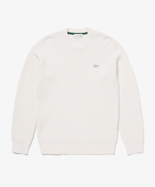 LACOSTE（ラコステ） セーター ニット ローゲージ バスケット編み